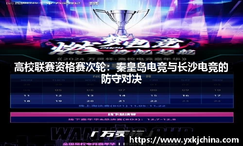 高校联赛资格赛次轮：秦皇岛电竞与长沙电竞的防守对决